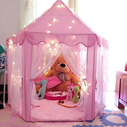 Kids Indoor Tent with Mosquito Net - Princess Playhouse