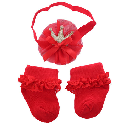 Cute Princess Female Bow Baby Socks
