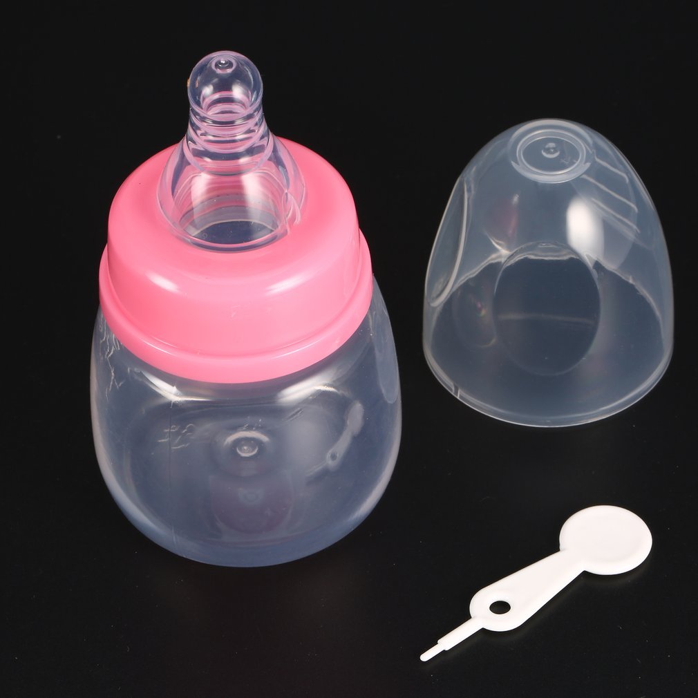 Mini Hard Baby Feeder Bottle with Nipple (60mL)