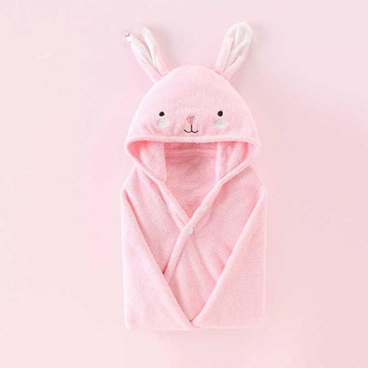 Children's Animal Bathrobe Towel Cloak