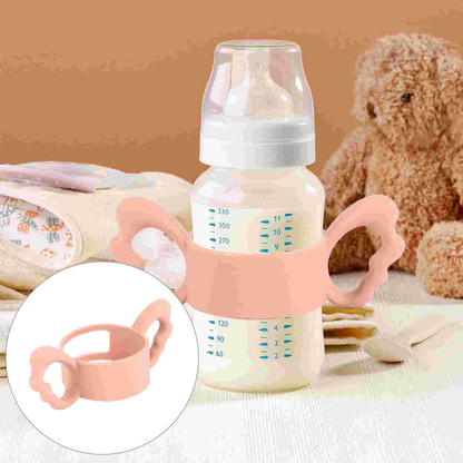 Silicone Baby Bottle Handle Grip for Breastfeeding