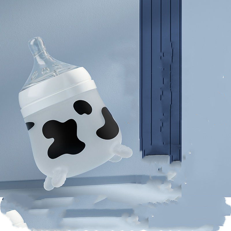 Silicone Baby Bottle Mimicking Breast Milk Design
