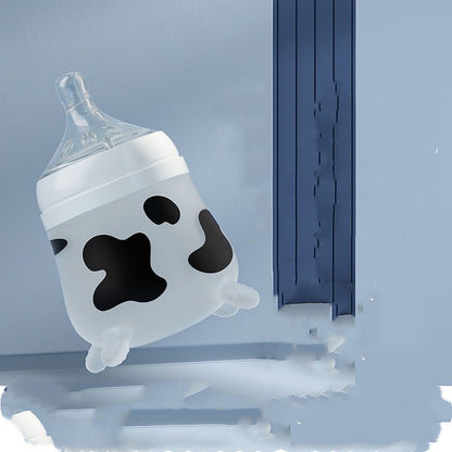 Silicone Baby Bottle Mimicking Breast Milk Design
