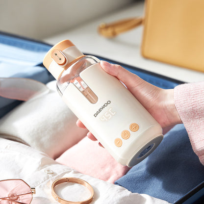 Portable Wireless Milk Warmer and Thermos Kettle