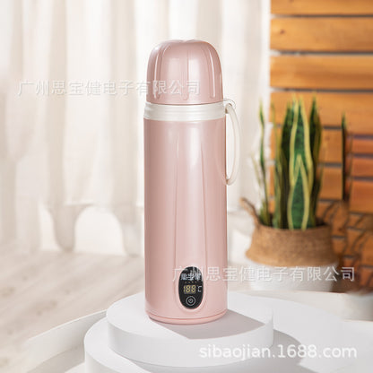 Smart Wireless Baby Bottle Warmer for On-the-Go Use