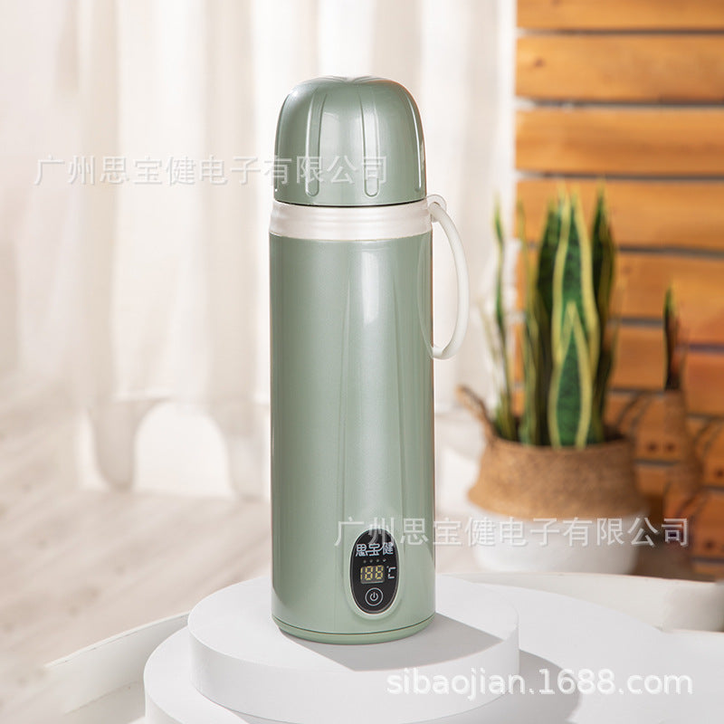 Smart Wireless Baby Bottle Warmer for On-the-Go Use