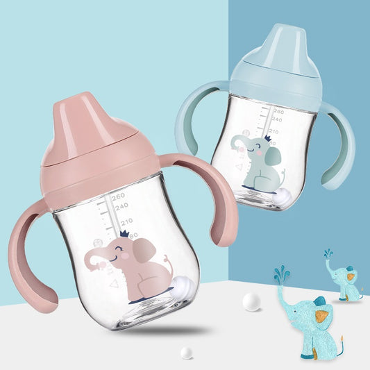 Baby Duckbill Straw Training Drinking Cup