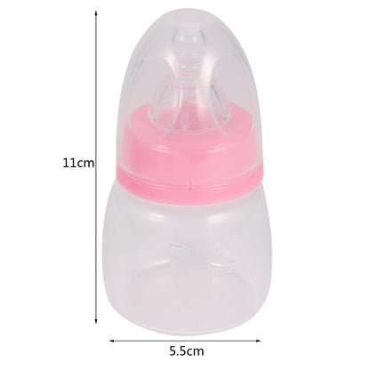 Mini Hard Baby Feeder Bottle with Nipple (60mL)