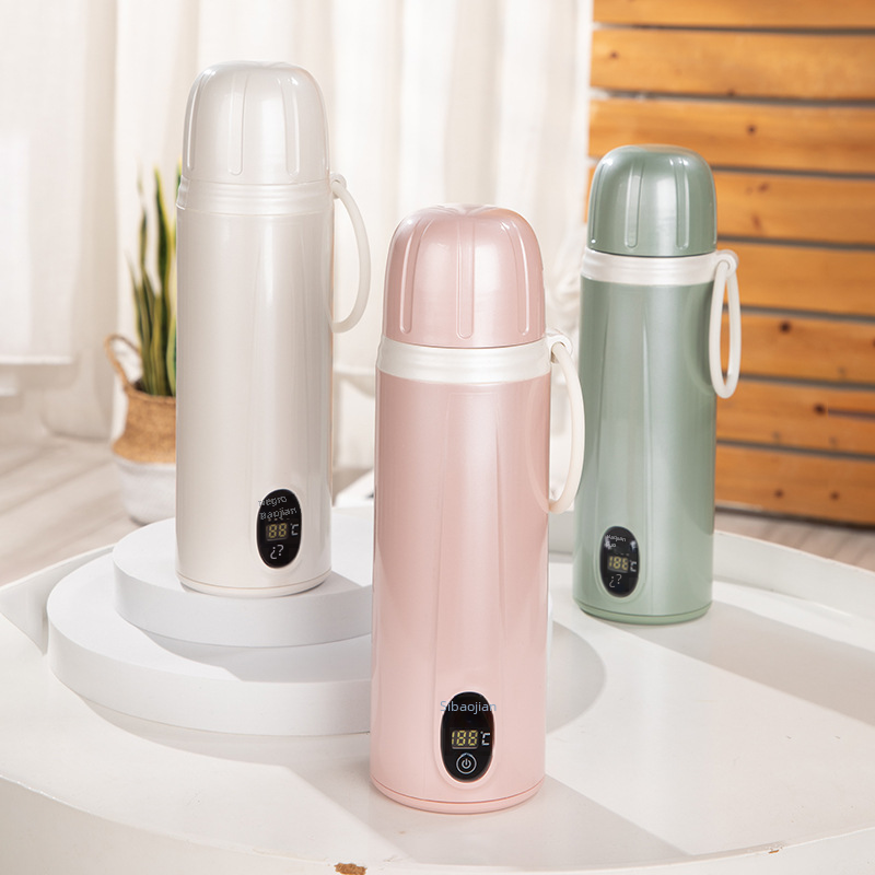Smart Wireless Baby Bottle Warmer for On-the-Go Use