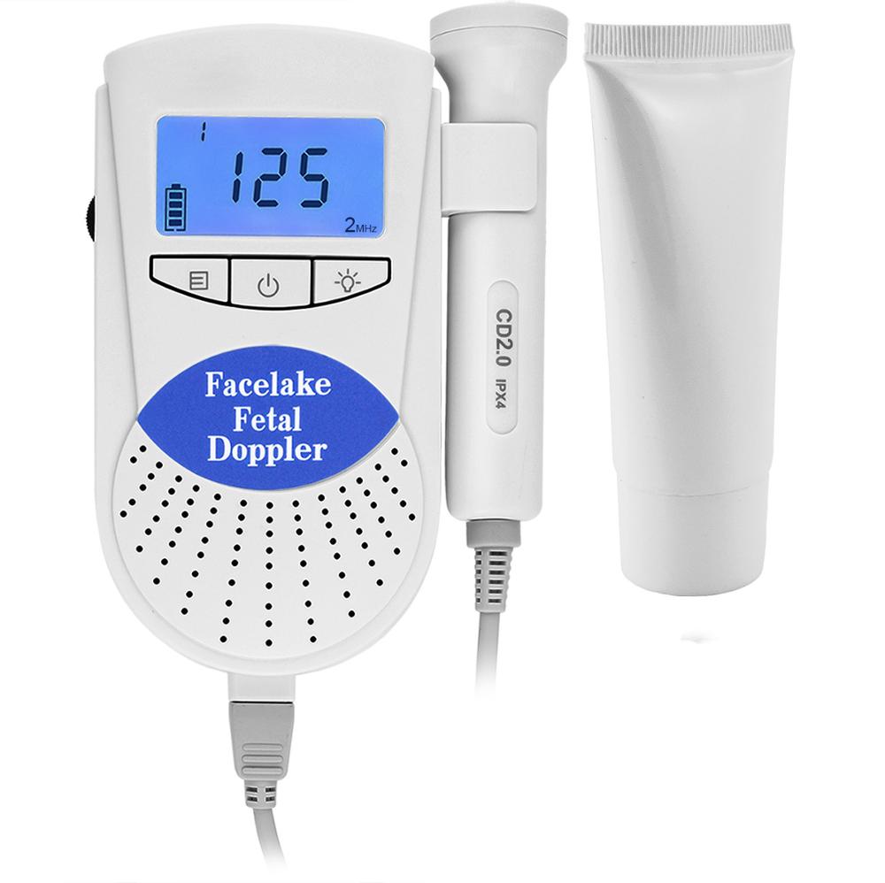 CE FDA Fetal Doppler Monitor with 2M LCD Display