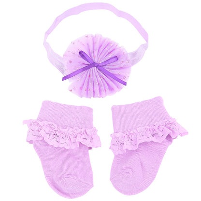 Cute Princess Female Bow Baby Socks