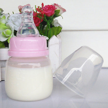 Mini Hard Baby Feeder Bottle with Nipple (60mL)