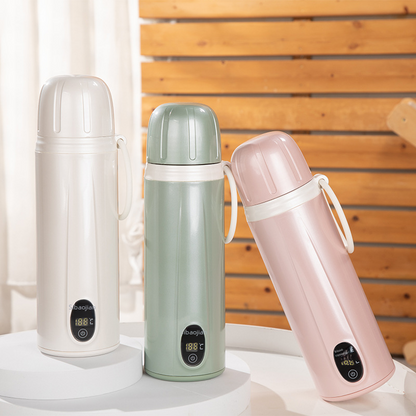Smart Wireless Baby Bottle Warmer for On-the-Go Use