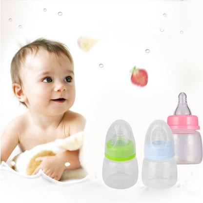 Mini Hard Baby Feeder Bottle with Nipple (60mL)