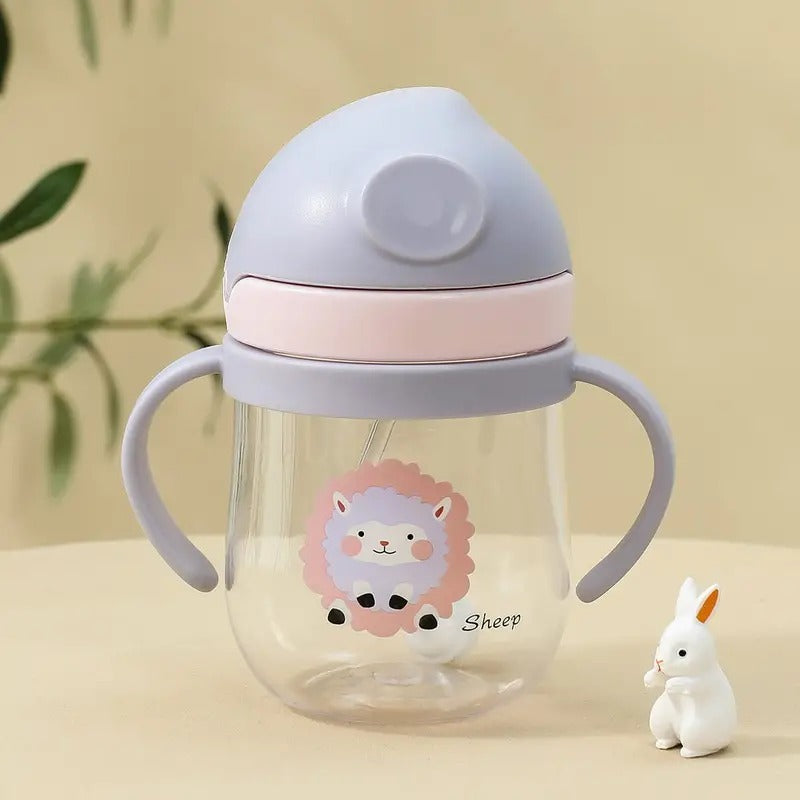 Summer Baby Straw Cup with Handle for Learning (2 Years)
